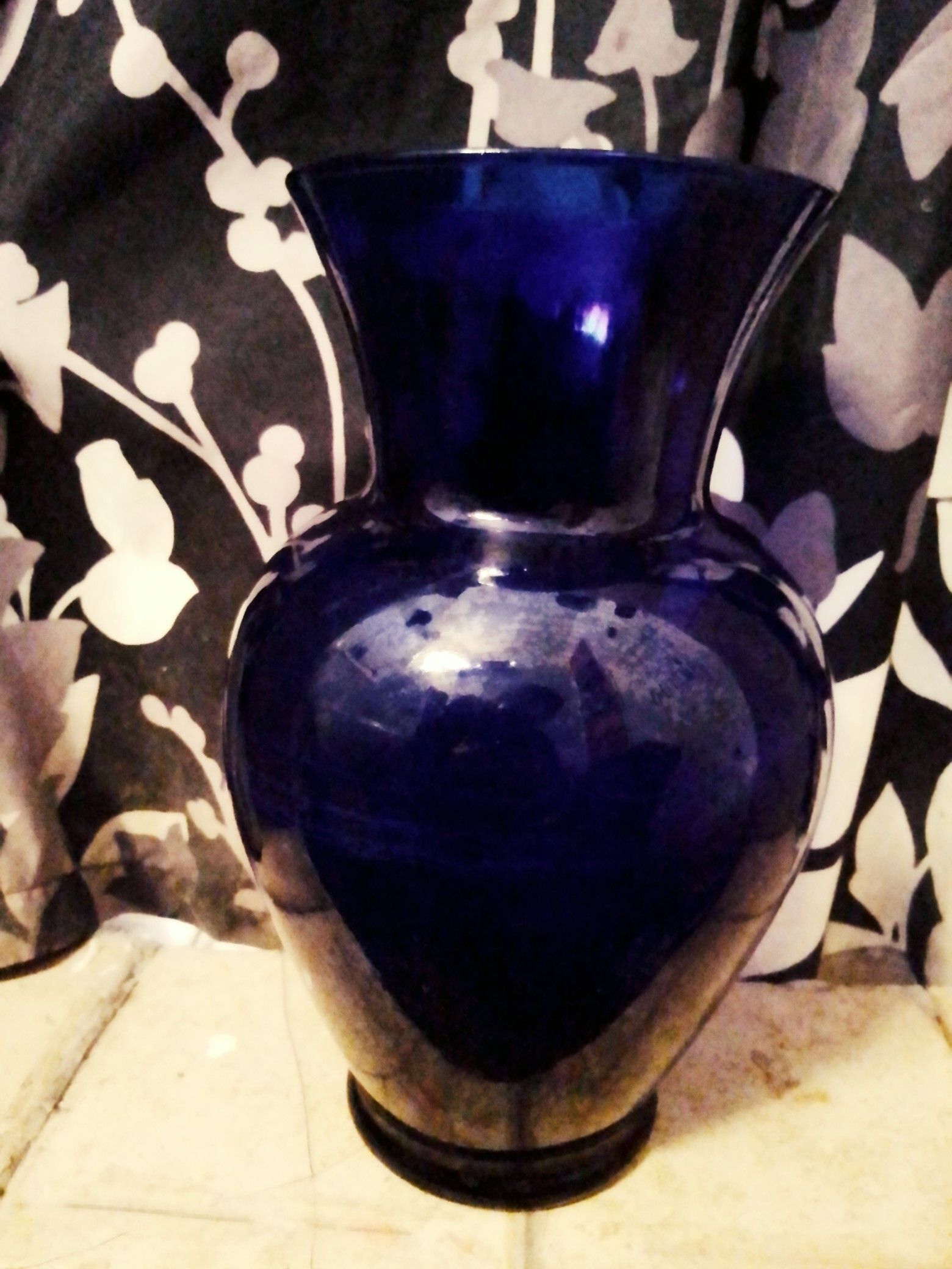 Blue glass
