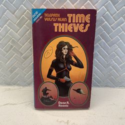 DEAN KOONTZ - TIME THIEVES 1ST 1972 UNREAD N-FINE - Great Condition - See photos