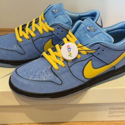 Nike SB Dunk Low Powerpuff Girls Bubbles Size 10.5 Brand New