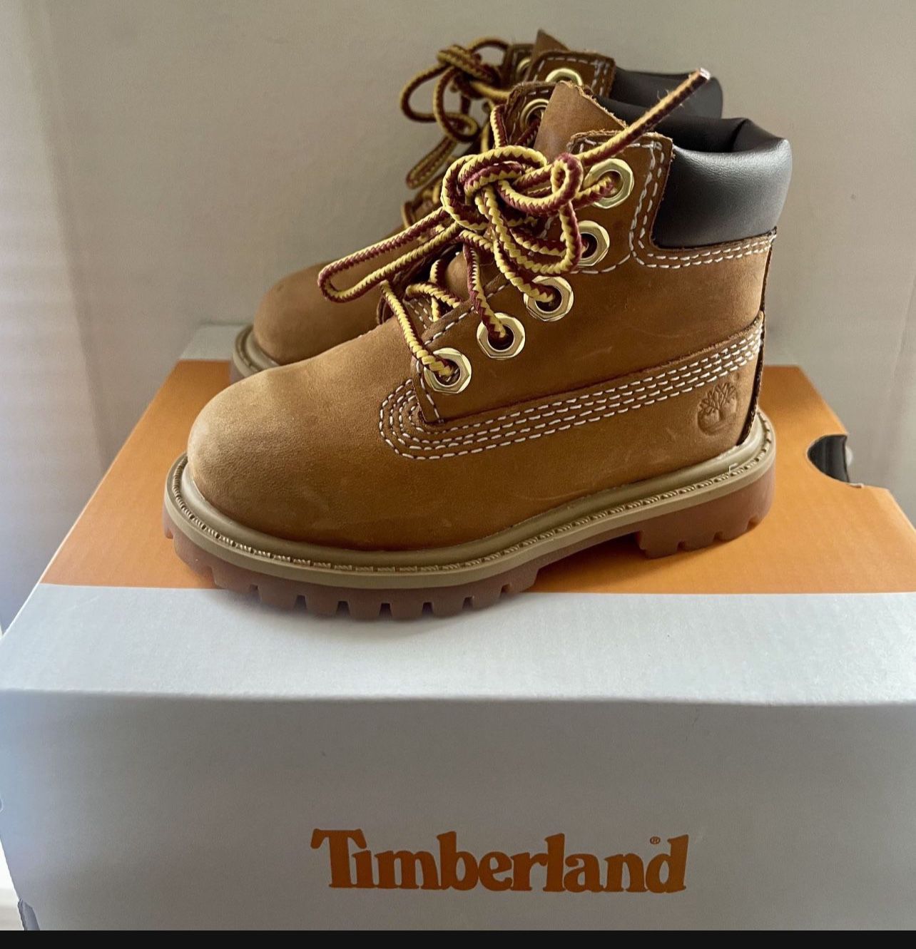 Caroline Klik Een bezoek aan grootouders Toddler Timberland Boots (4C) (Wheat/ FIRM ON PRICE) for Sale in Chicago,  IL - OfferUp