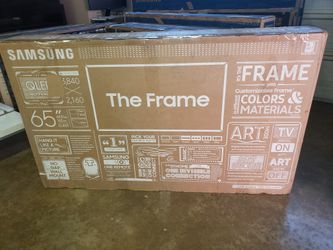 TV Samsung 65", 4k, The Frame, 240 Hz, Dynamic Cristal Color, Excellent