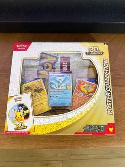 Pokémon TCG 30th Celebration Poster Collection Box