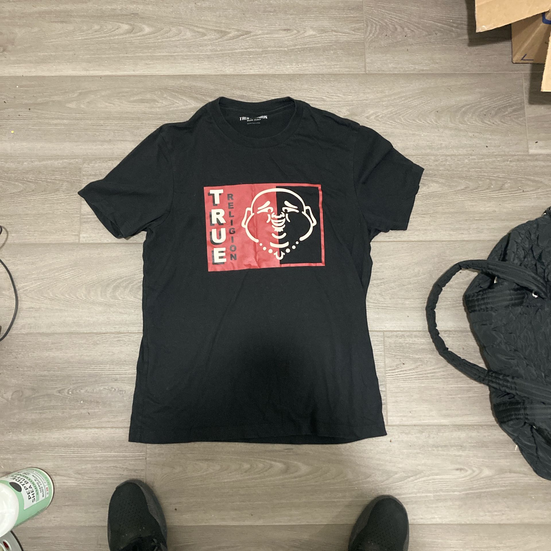 Black True Religion T Shirt