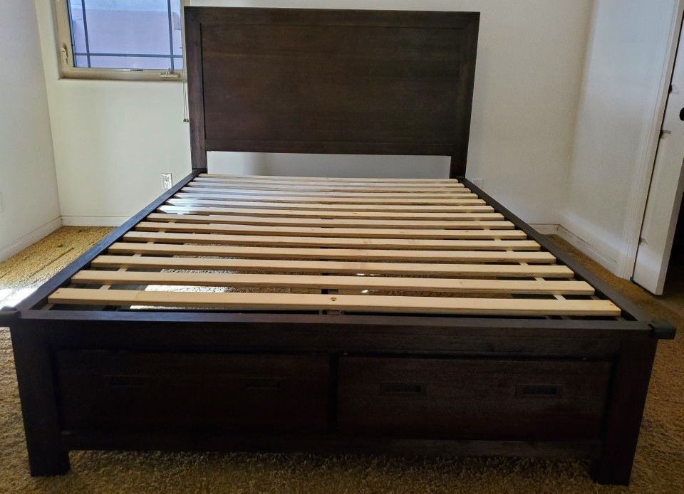 Queen Bed Frame, Platform  $100