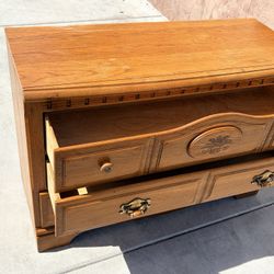 Vintage Wooden Dresser Chest of Drawers