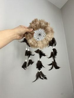 Beige Dreamcatcher with Soft Padded Border