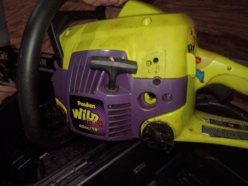 Chainsaw Need Gone Will Take $40