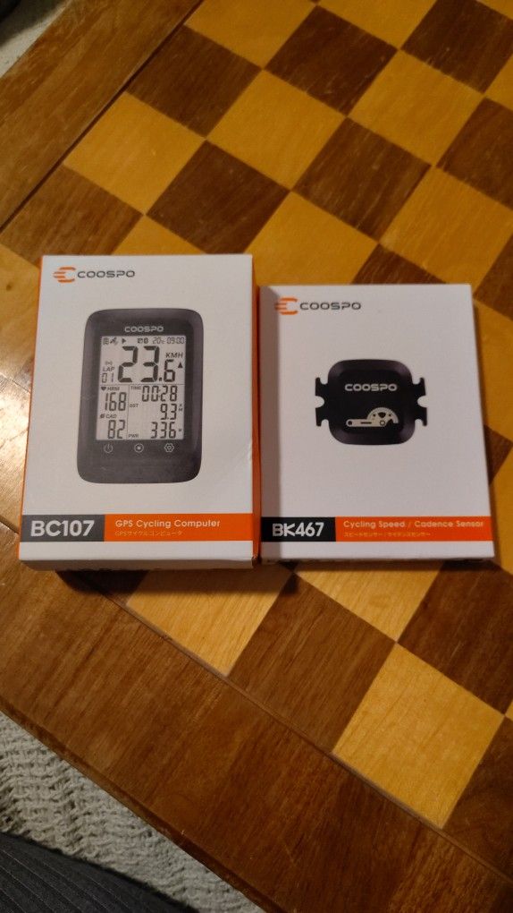 Coospo - Bike GPS Computing Tool and Speed Sensor Set