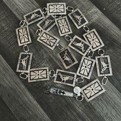 Vintage Bell Buckle Sterling 