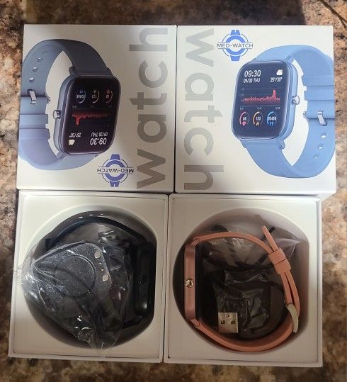 BRAND NEW MED-WATCH PRO BLOOD PRESSURE SMART WATCHES
