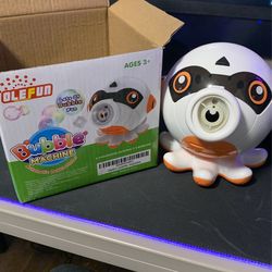 Octopus Bubble Machine Toy