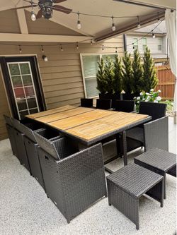 Vidalxl patio set