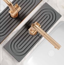 Stone mat for faucet