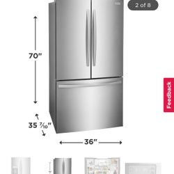 Frigidaire French Door Refrigerator 