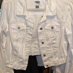 White Denim Jacket