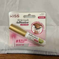 KISS Strip Lash Adhesive - Clear, Latex-Free