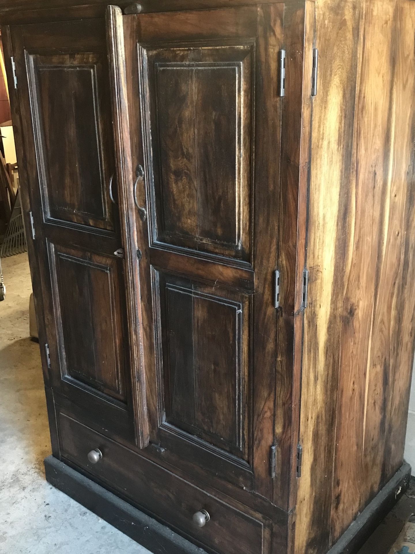 Antique Teak Armoire