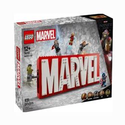 LEGO Marvel: MARVEL Logo & Minifigures (LEGO Model: 76313)