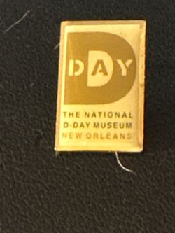 Vintage D Day lapel Pin
