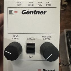 Gentner Microtel Broadcast Interface