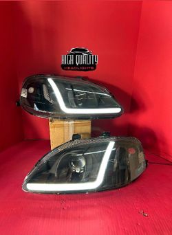 Honda Civic 1999-2000 headlights