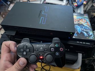 Ps2 with crash bandicoot game