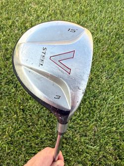 TaylorMade Golf 15* 3 Fairway Wood V Steel Regular Flex + Headcover