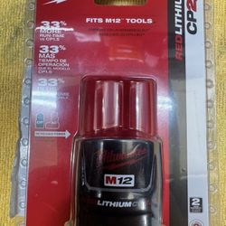 Milwaukee M12 CP 2.0 Battery