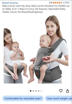 Baby waist carrier