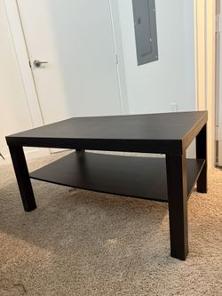 LACK Coffee table, black-brown, 35 3/8x21 5/8 "