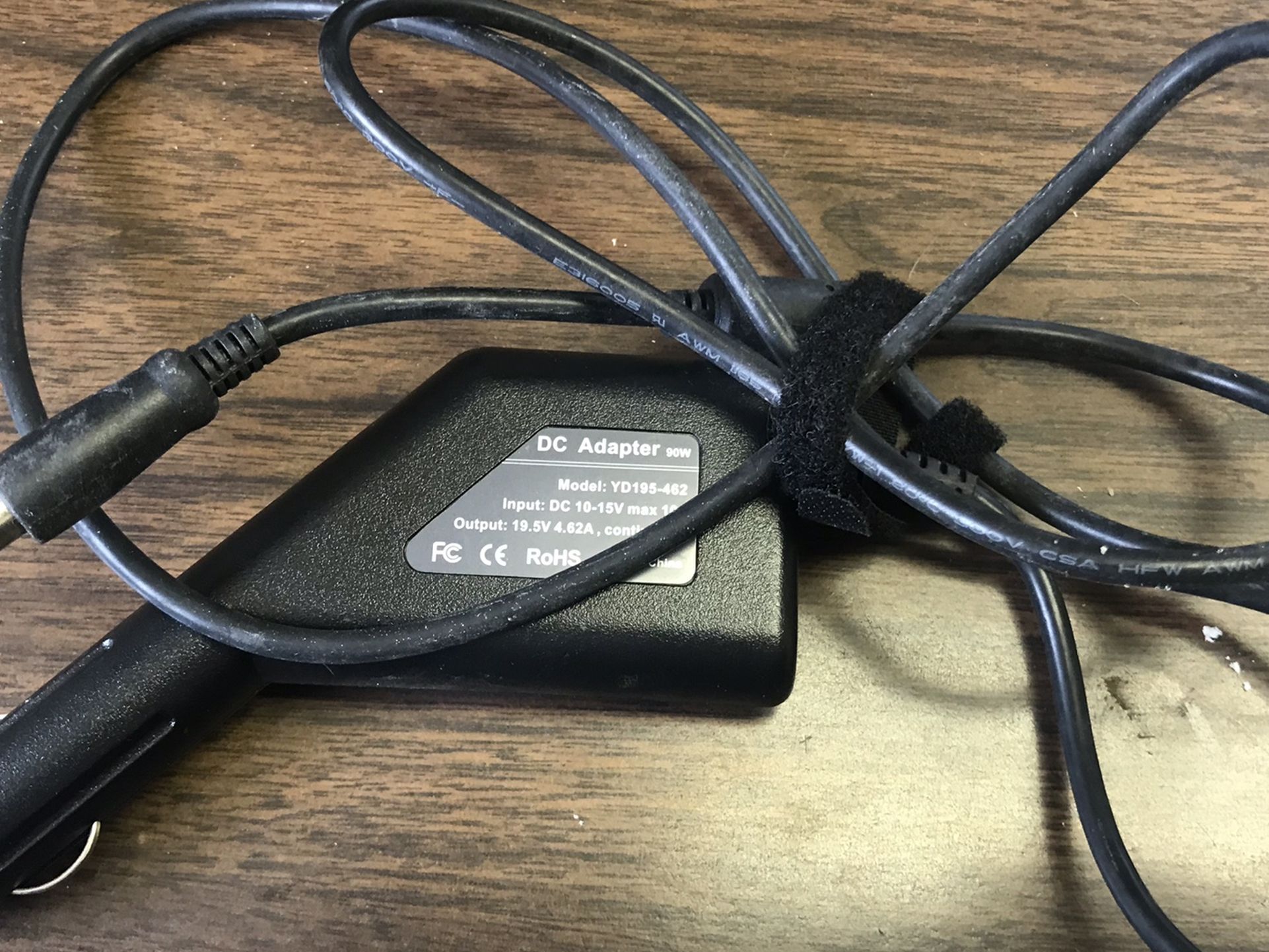 Laptop DC car charger dowel 90 W