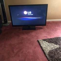 Lg Flat Screen Tv With Remote Control And Jordan 12s Easter Lows