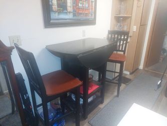 High chair folding dining set