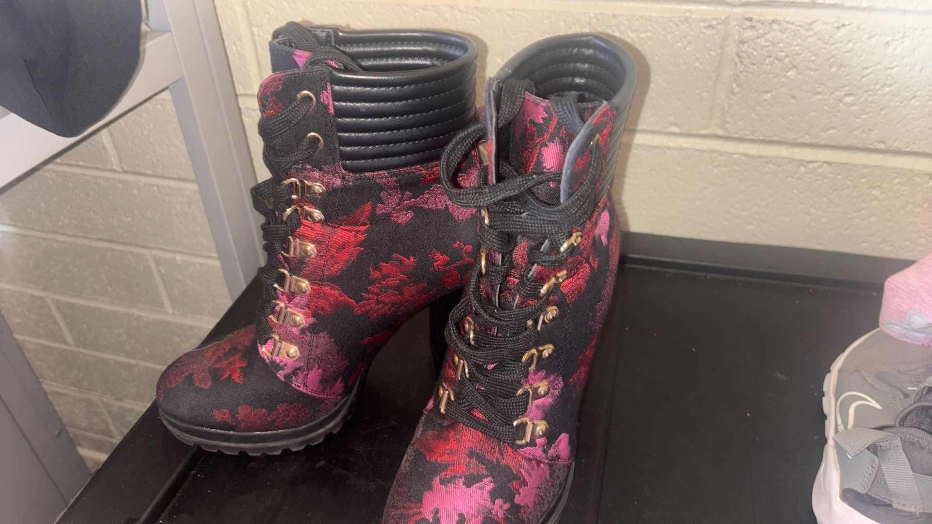 Chunky Heel Boots
