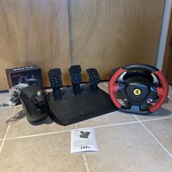 Thrustmaster Ferrari 458 GT - 3 pedals with manual shifter