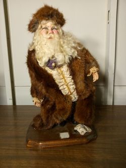 Antique Vintage Santa Claus Statue Figurine Figure