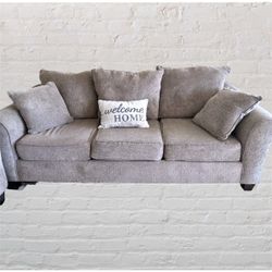 Sofa and loveseat