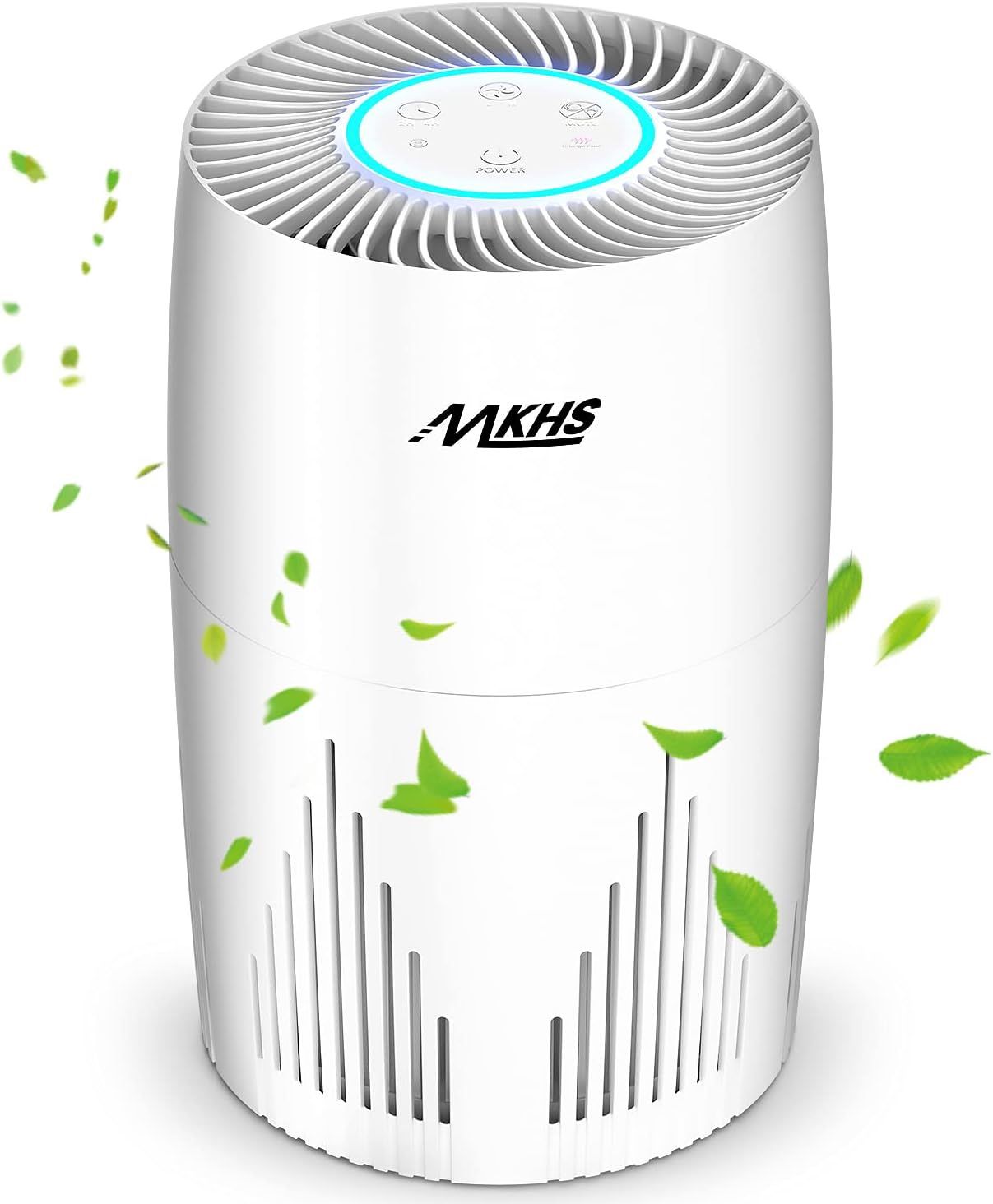 HEPA Air Purifiers for Home - HEPA Filter, Cleaner Odor Eliminators for Living Room, Kitchen, Bedroom, Removing 99.97% Wildfire Smoke, Pet Dander, Dus