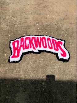 Pink Backwoods Inspired Tufted Rug