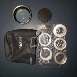 Zeikos 37mm Professional HD 2.5 X Telephoto Lens DC/DV With Universal Adapter