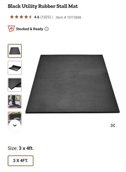 Large Rubber Horse Mats