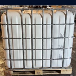 Clean 275-gallon totes,
