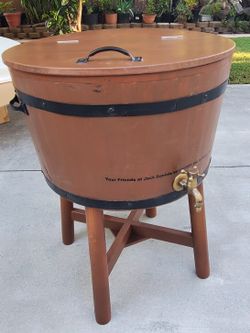 Jack Daniel's Wooden/Metal Cooler