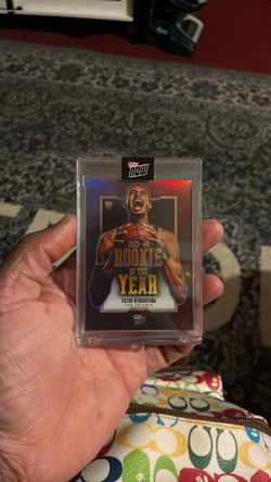 Wemby topps rookie of the year