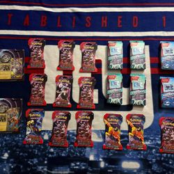 Pokémon TCG Sealed Packs: Ascended Heroes, Destined Rivals, Knock Out, Phantasma Flames,