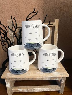 Rae Dunn Halloween Mugs - $10 set