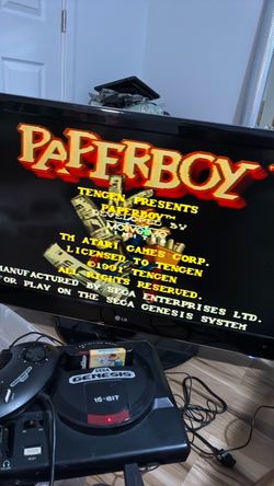 Paperboy (Sega Genesis, 1991) Authentic Cartridge Only Tested