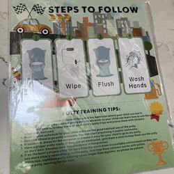 Vehicle Potty Training Chart/stickers
