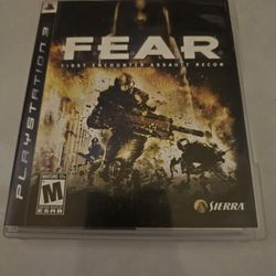 Fear For Ps3