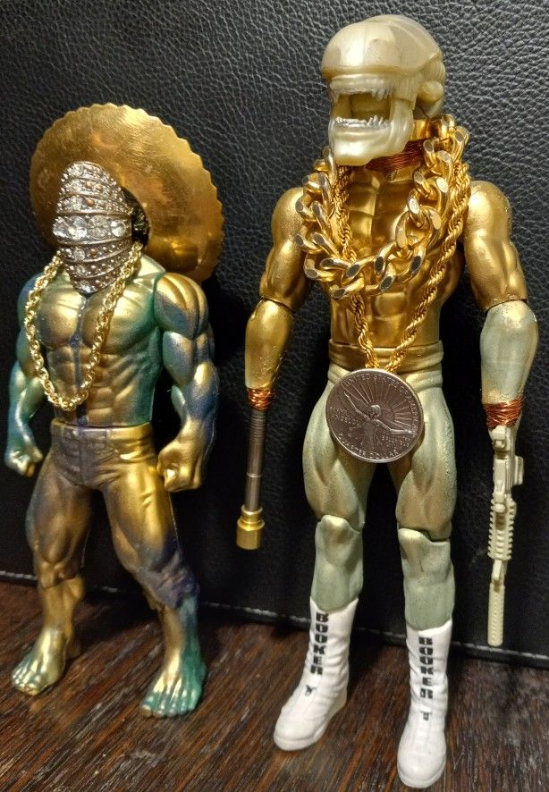 Custom Action Figures WWE/HULK/ALIEN